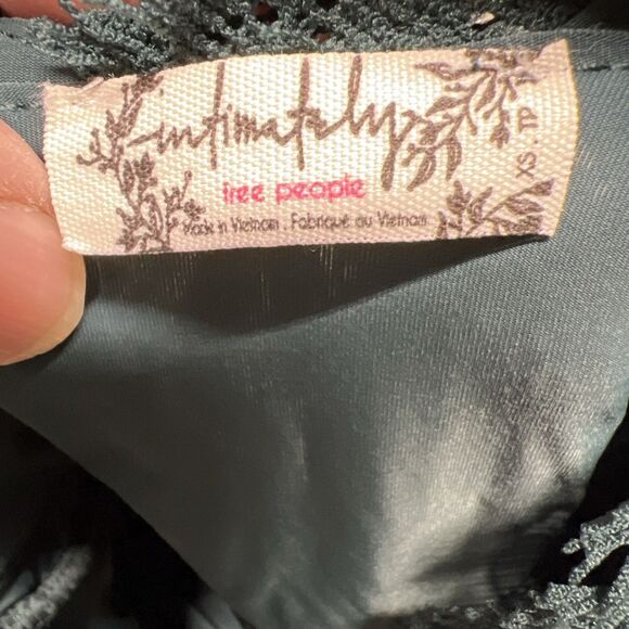 NWT Free People Intimately Evergreen Harper High Neck Halter Mini Dress Size XS - Picture 4 of 13